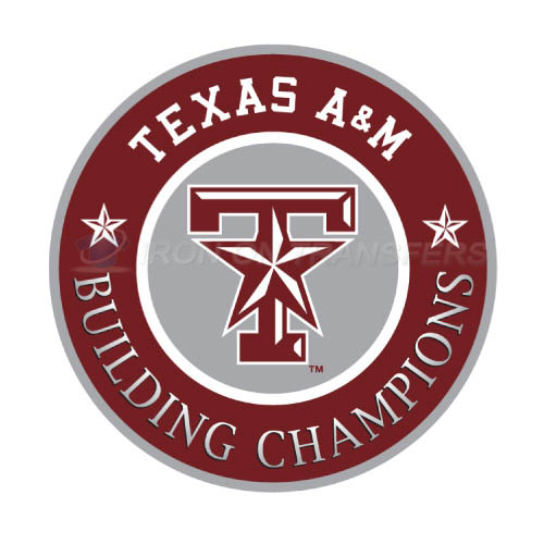 Texas A M Aggies Iron-on Stickers (Heat Transfers)NO.6488